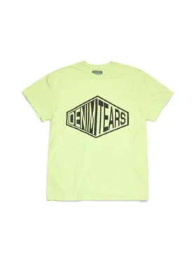 3D Box Logo-T-shirt, lime