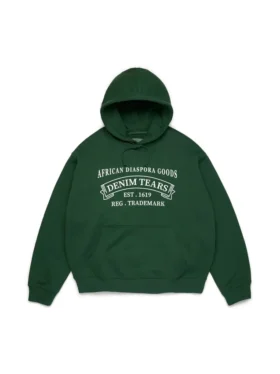 ADG-hoodie, grön