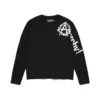 Anarchy Wreath långärmad T-shirt, svart