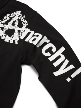 Anarchy Wreath långärmad T-shirt, svart