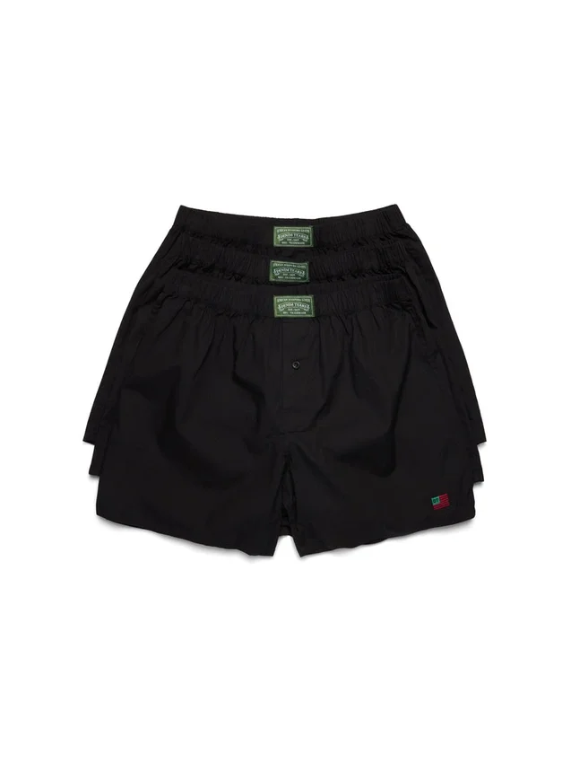 Boxershorts 3-pack svart