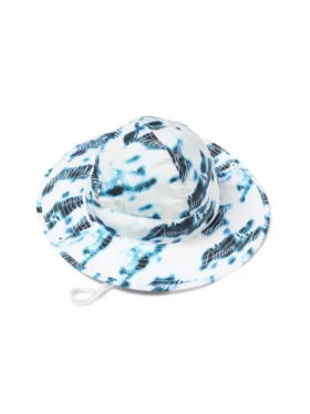 Cloud Camo-buckethat, vit