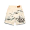 Cloud Camo-Denim-shorts