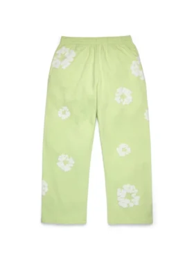 Cotton Wreath-baggy-joggingbyxor, mintgrön