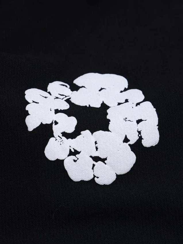 Cotton Wreath Baggy-joggingbyxor, svarta