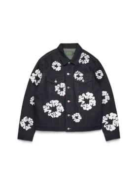 Cotton Wreath-Denimjacka med selvedge
