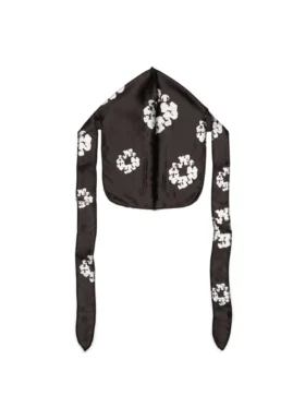 Cotton Wreath Durag Svart