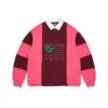 Cotton Wreath-modell med pan-afrikansk flagga i bomullskrans, rosa/brun