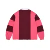 Cotton Wreath-modell med pan-afrikansk flagga i bomullskrans, rosa/brun