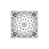 Cotton Wreath Paisley-bandana, vit