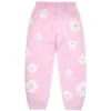 Cotton Wreath Sweatpant, puderrosa