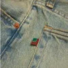 Denim shorts i smutsig tvätt