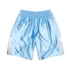 Denim U-basketshorts, ljusblå