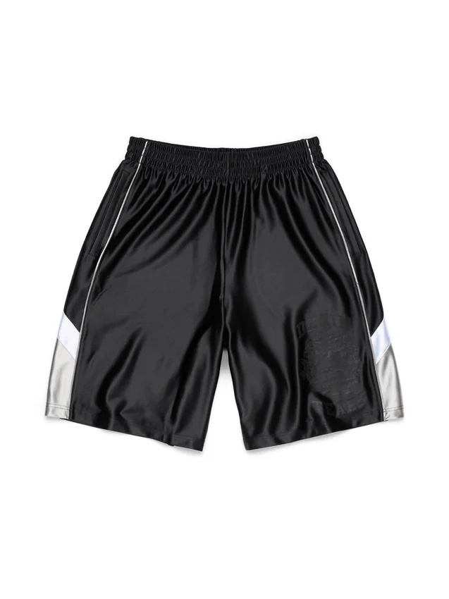 Denim U-basketshorts, svarta
