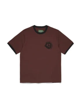 Denim U Ringer T-shirt, brun