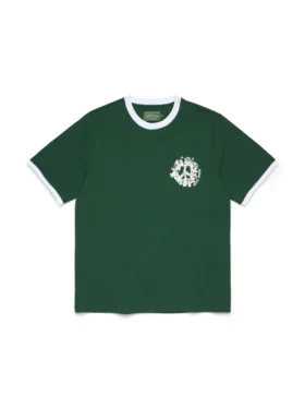 Denim U Ringer Tee grön