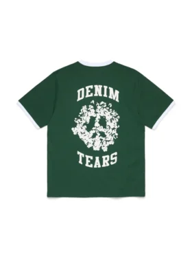Denim U Ringer Tee grön