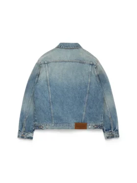 Denimjacka, ljus tvätt