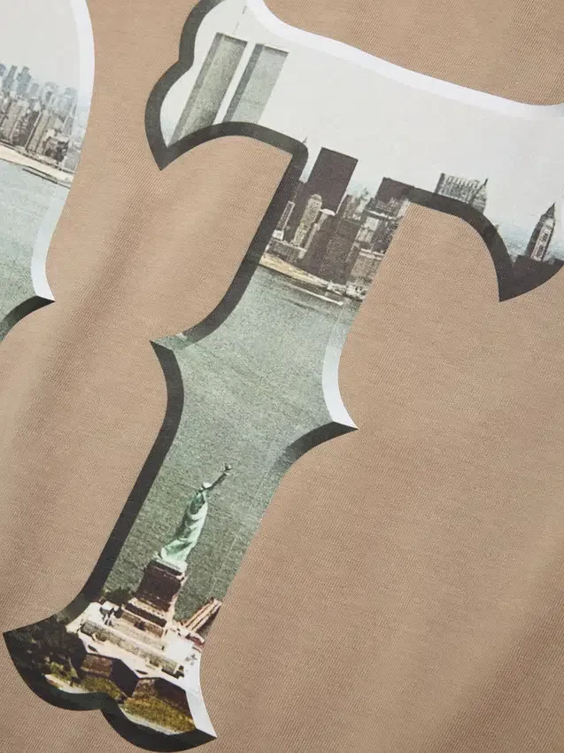 DT City T-shirt, beige