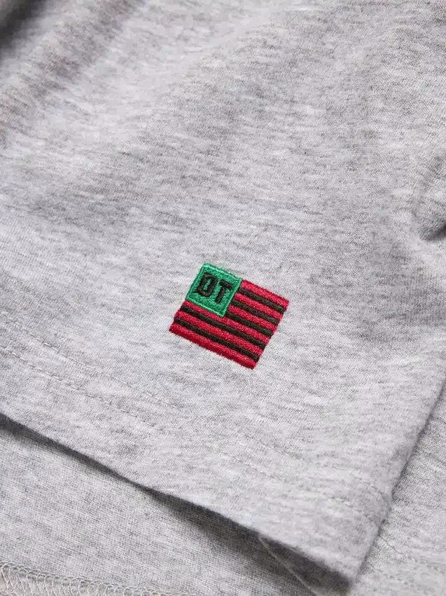 DT Flag 3-pack långärmad T-shirt, grå