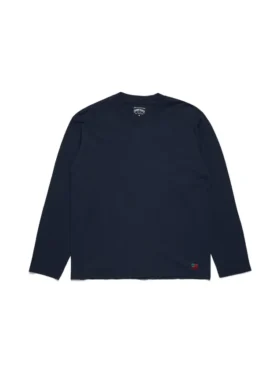 DT Flag 3-pack långärmad T-shirt marinblå
