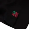 DT Flag 3-pack ribbad linne, svart