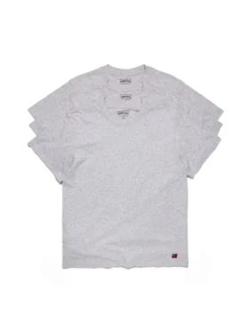 DT Flag 3-pack T-shirt, grå