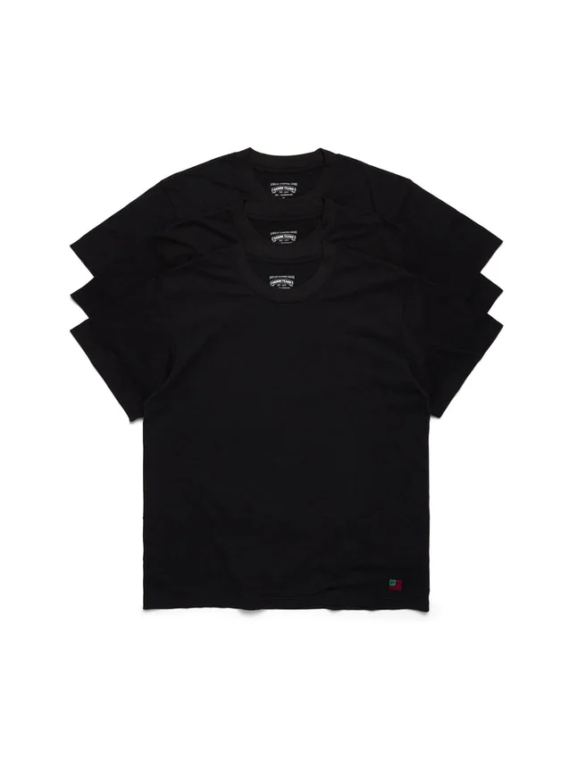 DT Flag 3-pack T-shirt svart