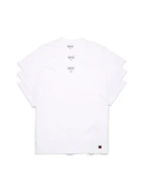 DT Flag 3-pack T-shirt, vit