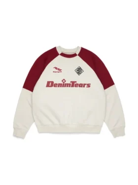 DT Sport Color Blocked Crewneck Grå