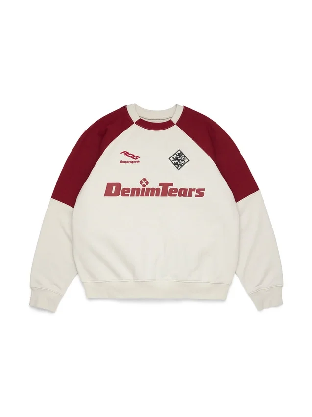 DT Sport Color Blocked Crewneck Grå
