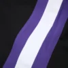 DT Stripe-träningsbyxor med öppen nederkant, svarta