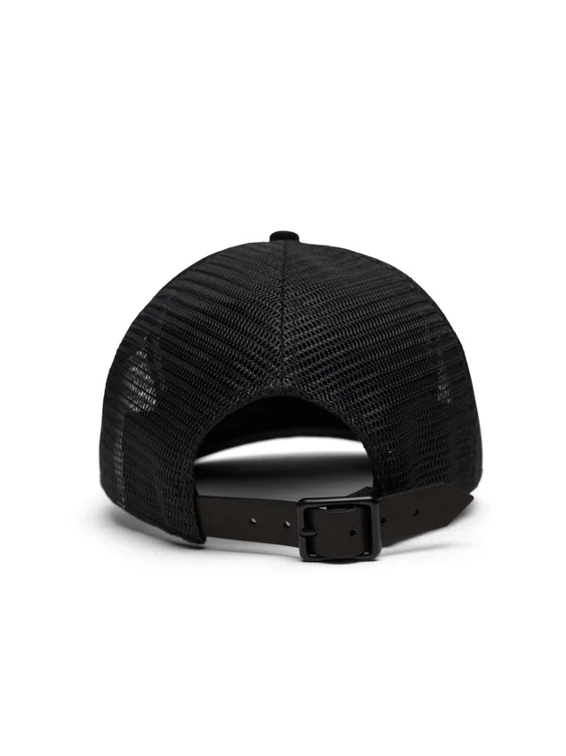 DT Trucker-keps med stämpelmönster, svart