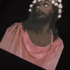 Jesus-T-shirt, svart