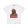 Jesus-T-shirt, vit