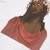 Jesus-T-shirt, vit