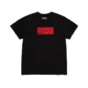 Larmes de Denim-T-shirt, svart