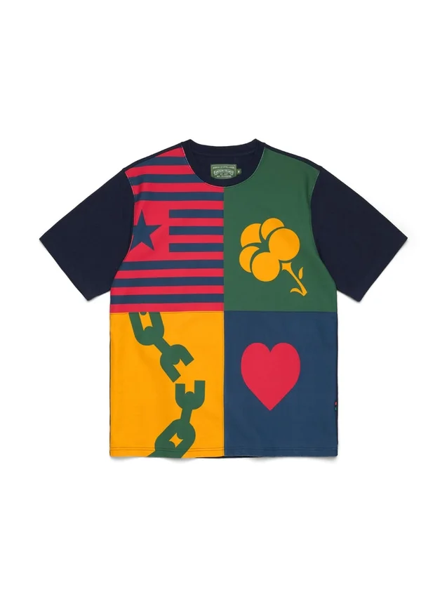 Libertas Crest-T-shirt, flerfärgad