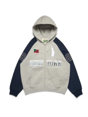Libertas Rugby-hoodie med dragkedja