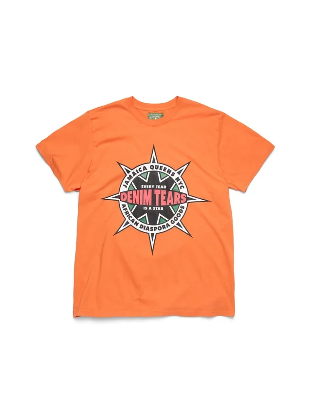 Libertas Star Star-T-shirt orange