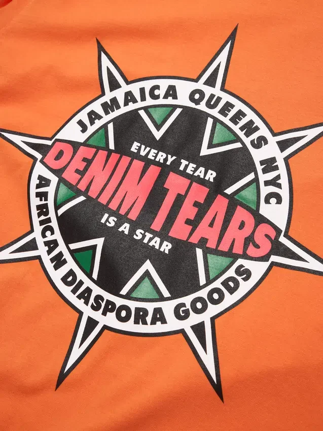 Libertas Star Star-T-shirt orange