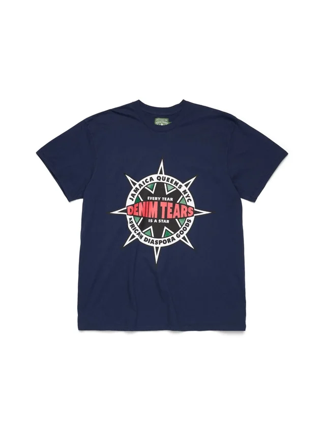 Libertas Star T-shirt, marinblå