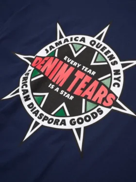 Libertas Star T-shirt, marinblå