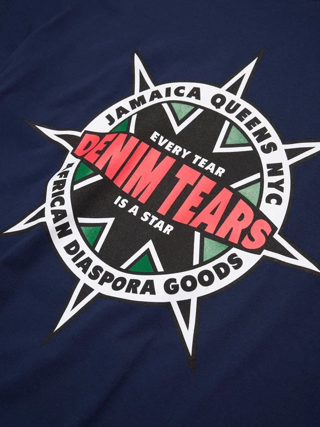 Libertas Star T-shirt, marinblå