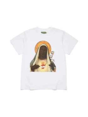 Maria-T-shirt, vit