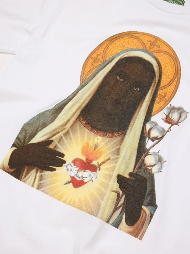 Maria-T-shirt, vit