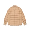 Overcheck-tröja, beige