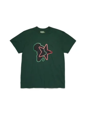 Pan-African Star Tee, grön