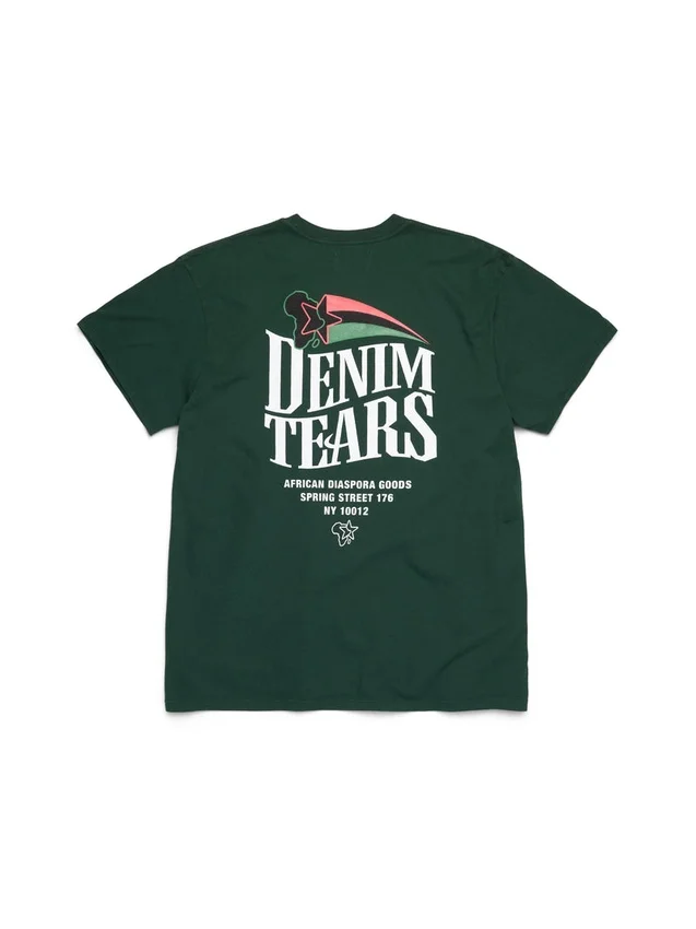 Pan-African Star Tee, grön