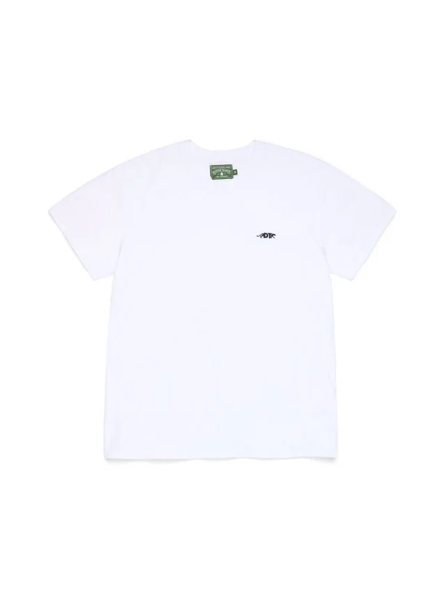 Panther-T-shirt, vit